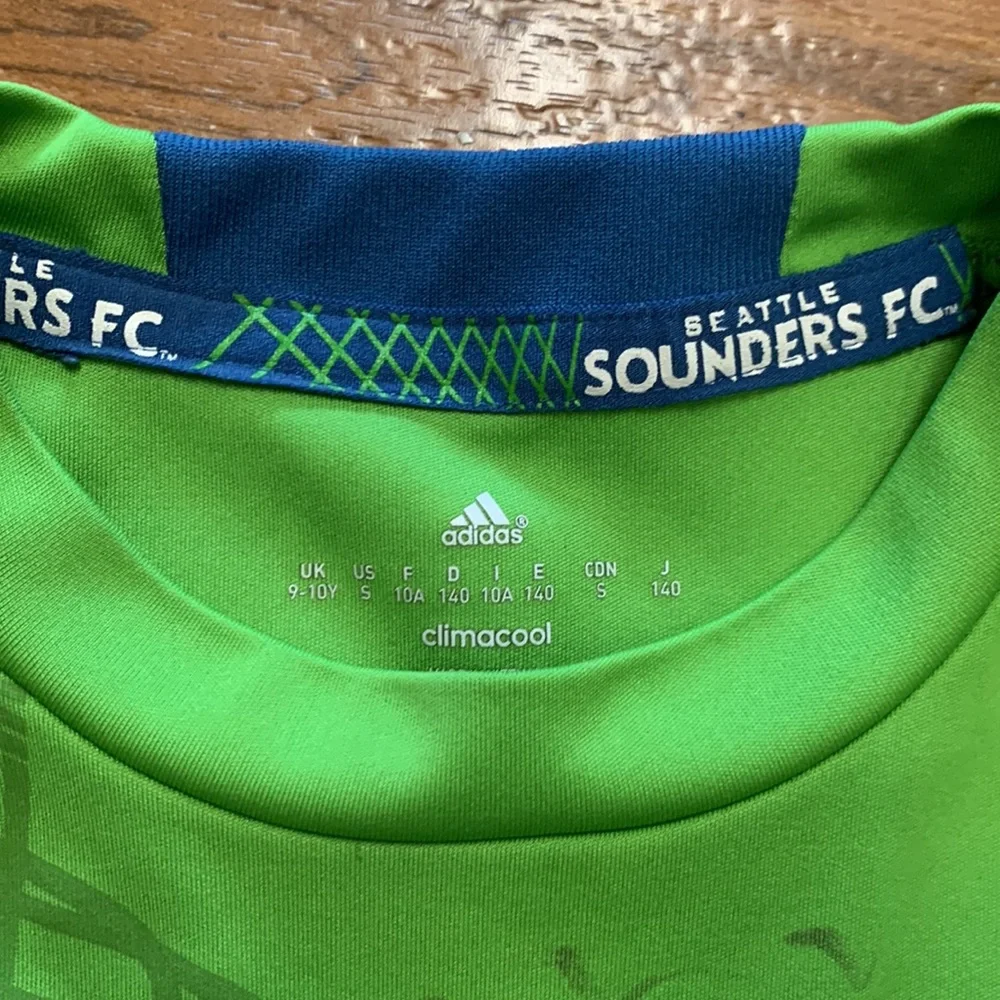 Adidas Seattle Sounders FC Soccer Jersey